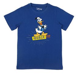 Disney by Wear Your Mind Boys Blue Donald Duck Printed Cotton Pure Cotton T-shirt-picture-1