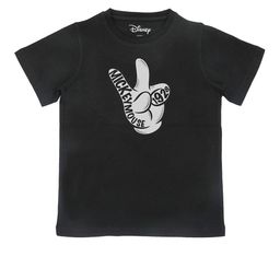 Disney by Wear Your Mind Boys Black Graphic Printed T shirt-image-43