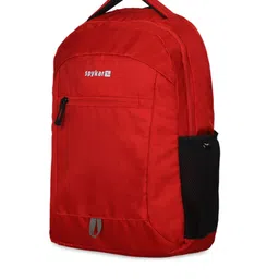 SPYKAR Men Red Solid Backpack-image-20