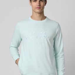 Peter England Casuals Men Blue Sweatshirt-picture-40