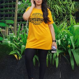 9shines Label Typography Printed Round Neck Cotton Lounge T-shirt-31