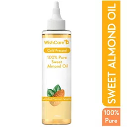 WishCare Unisex Pure Cold Pressed Sweet Almond Oil 200ml-45