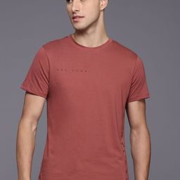 HRX by Hrithik Roshan Placement Typography Printed Pure Cotton Yoga T-shirt-image-42