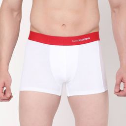 UnderJeans by Spykar Men White Solid Trunks UJMTRPTS004-picture-22