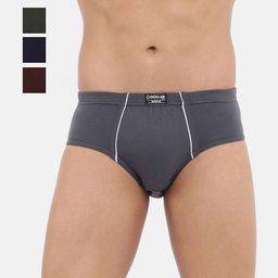 Dollar Bigboss Men Solid Pack of 4 Anti-Microbial Super Combed Cotton Brief-picture-48