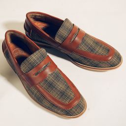 MONKSTORY Men Printed Penny Loafers-image-64