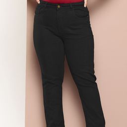 Sztori Women Plus Size Straight Fit Stretchable Jeans-picture-20