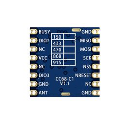G-NiceRF CC68-C1-868/915 : LLCC68 FCC ID & CE-RED Certified LoRa Module With SPI Interface image 2
