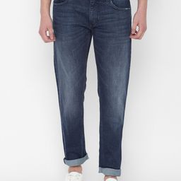 Allen Solly Men Navy Blue Skinny Fit Jeans-image-48