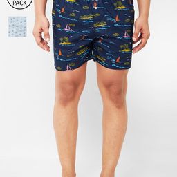 URBAN SCOTTISH Men Pack of 2 Printed Pure Cotton Boxers-image-26