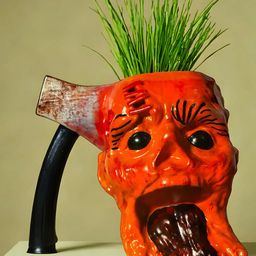 Archadia Orange Coloured Figurine Showpiece-image-104