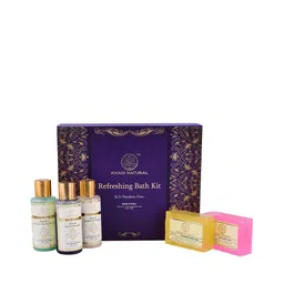 Khadi Natural Ayurvedic Refreshing Bath Kit - 300ml+250g-22