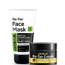 Ustraa Men Detan Cream & Face Mask Combo image 1