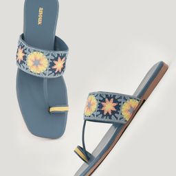 Anouk Women One Toe Flats-image-39