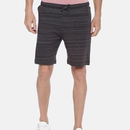Pepe Jeans Men Charcoal Grey Solid Regular Fit Sports Shorts-picture-15