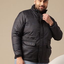 Sztori Plus Sized Printed Padded Jacket-picture-21