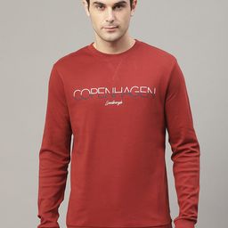 LINDBERGH Men Red Printed Sweatshirt-picture-17