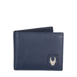 WildHorn Unisex Navy Genuine Leather Wallet-18