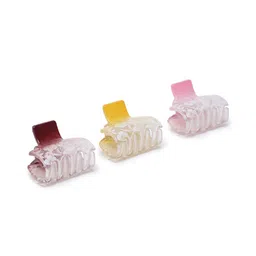 LAIDA Women Set of 3 Embellished Claw Clip-image-71