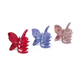 LAIDA Women Set of 3 Embellished Claw Clip-30