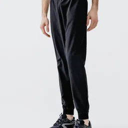 Kalenji By Decathlon Men Black Solid Slim-Fit Dry Running  Joggers-image-32
