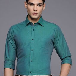 Raymond Pure Cotton Slim Fit Formal Shirt-image-8