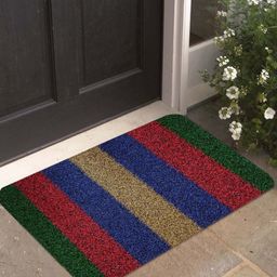 Athom Trendz Set of 2 Striped Anti-Skid Doormat-29
