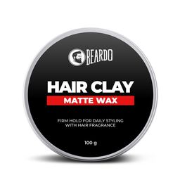 BEARDO Men Strong Hold Hair Clay Wax- 100g-53