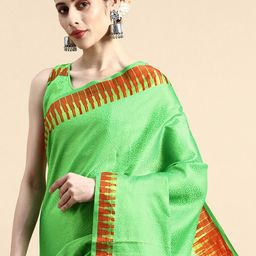 VAIRAGEE Woven Design Saree-image-17
