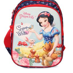 Disney Girls Pink & Blue Graphic Backpack-34