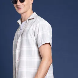 Mast & Harbour Men Tartan Checked Casual Shirt-picture-31