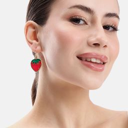DressBerry Strawberry Design Drop Earrings-image-10