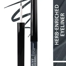 Just Herbs Waterproof Herb-Enriched Liquid Eyeliner 2.5 ml - Smoky Charcoal-23