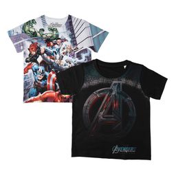 Marvel by Wear Your Mind Boys White Printed Round Neck T-shirt-picture-43