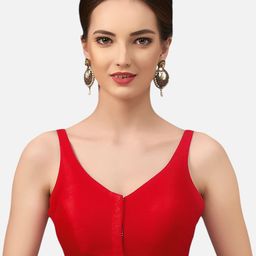 neckbook V-Neck Padded Readymade Saree Blouse-24