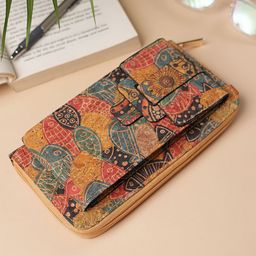 ZEVORA Printed Purse Clutch-54