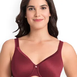 Ultimo Solid Non Padded Wired Contour Super Support Bra E0002-picture-25