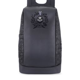 Arctic Fox Unisex Black Printed Laptop Bag-29