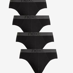 next Men Pack of 4 Pure Cotton Basic Briefs 5059167158142-28