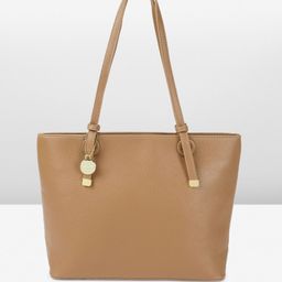 DressBerry Textured Structured Shoulder Bag image 3