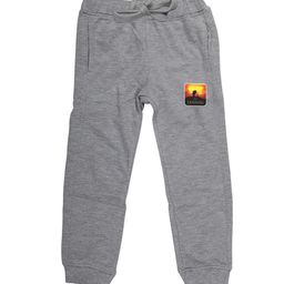 Disney by Wear Your Mind Kids Grey Melange Solid Pure Cotton Joggers-picture-45