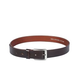 amicraft Men Brown Solid Genuine Leather Belt-image-48