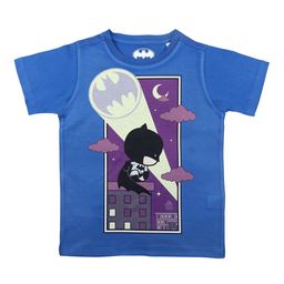 Batman Boys Blue Printed Round Neck T-shirt-image-60