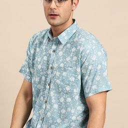 DENNISON Men Smart Block Printed Casual Shirt-image-30