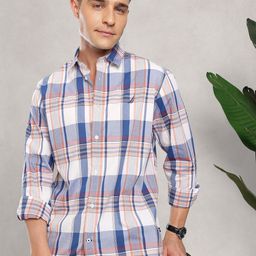 Nautica Classic Fit Tartan Checked Casual Shirt-picture-43