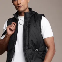 WROGN Mock Collar Padded Jacket-picture-49