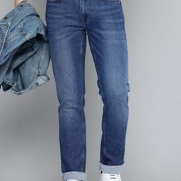 Flying Machine Men Slim Straight Fit Heavy Fade Stretchable Jeans-image-67