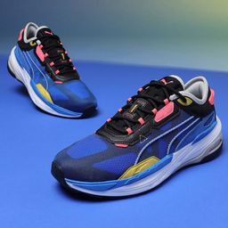 Puma Unisex Blue Extent Nitro ADV Sneakers-4