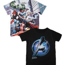 Marvel by Wear Your Mind Boys Pack Of 2 Printed Round Neck T-shirt-picture-44