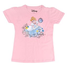 Disney by Wear Your Mind Girls Pink Disney Princess Printed Regular Top-58